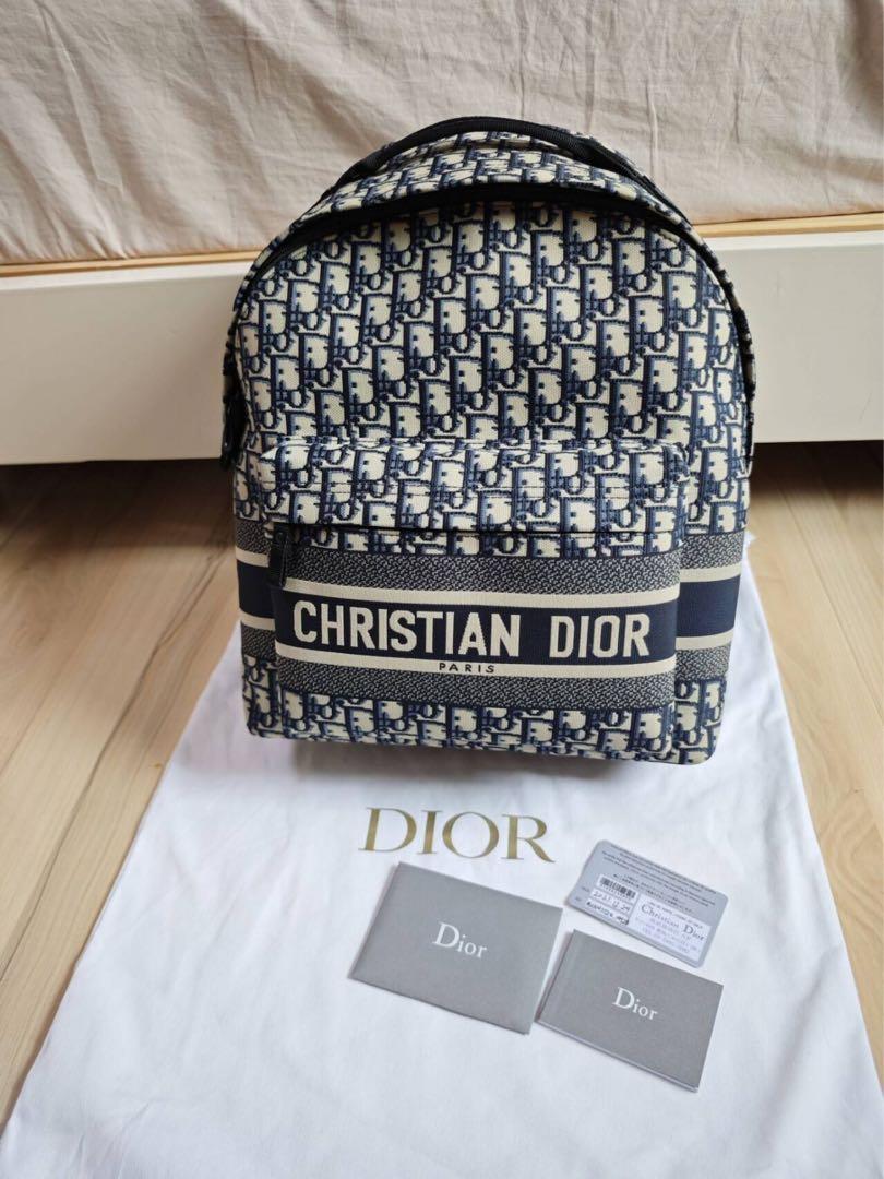 ディオール dior オブリークバックパック 美品