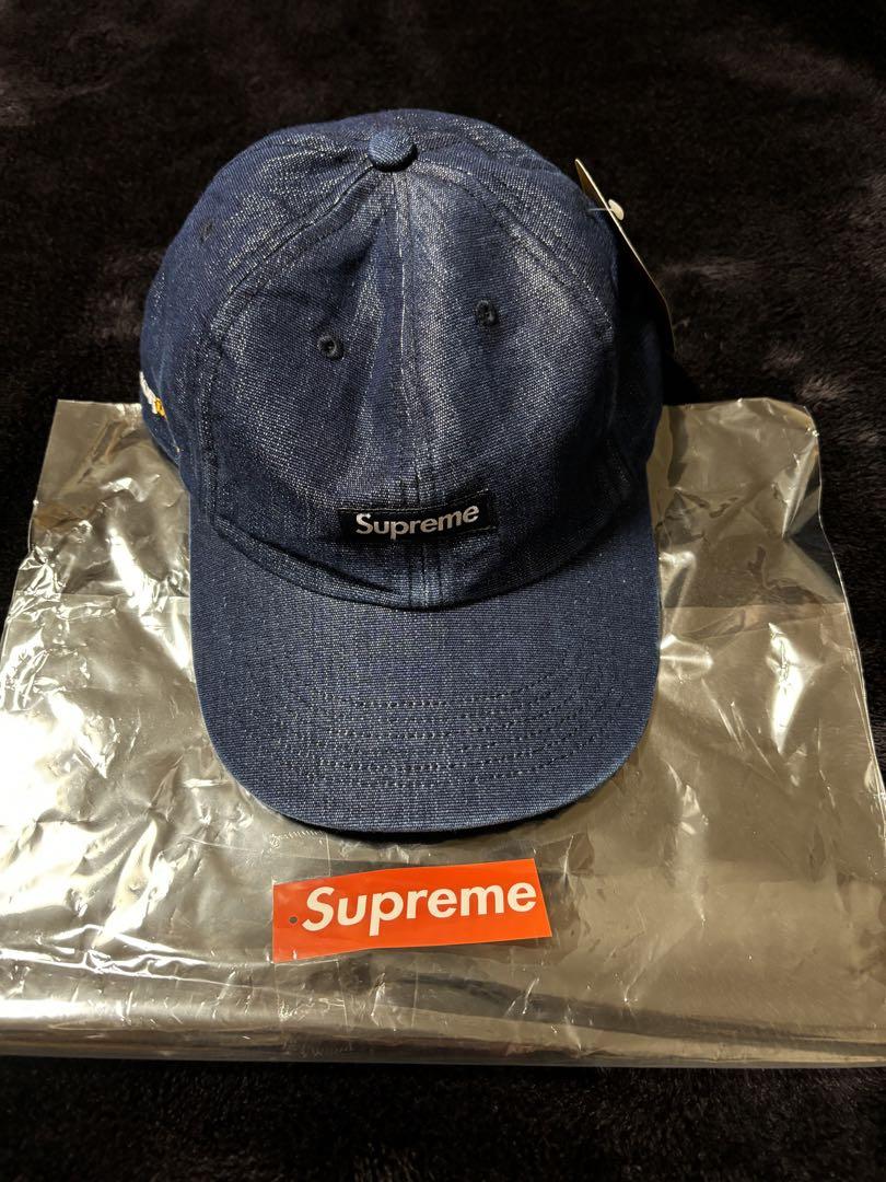 帽子 supreme cordura denim small box cap