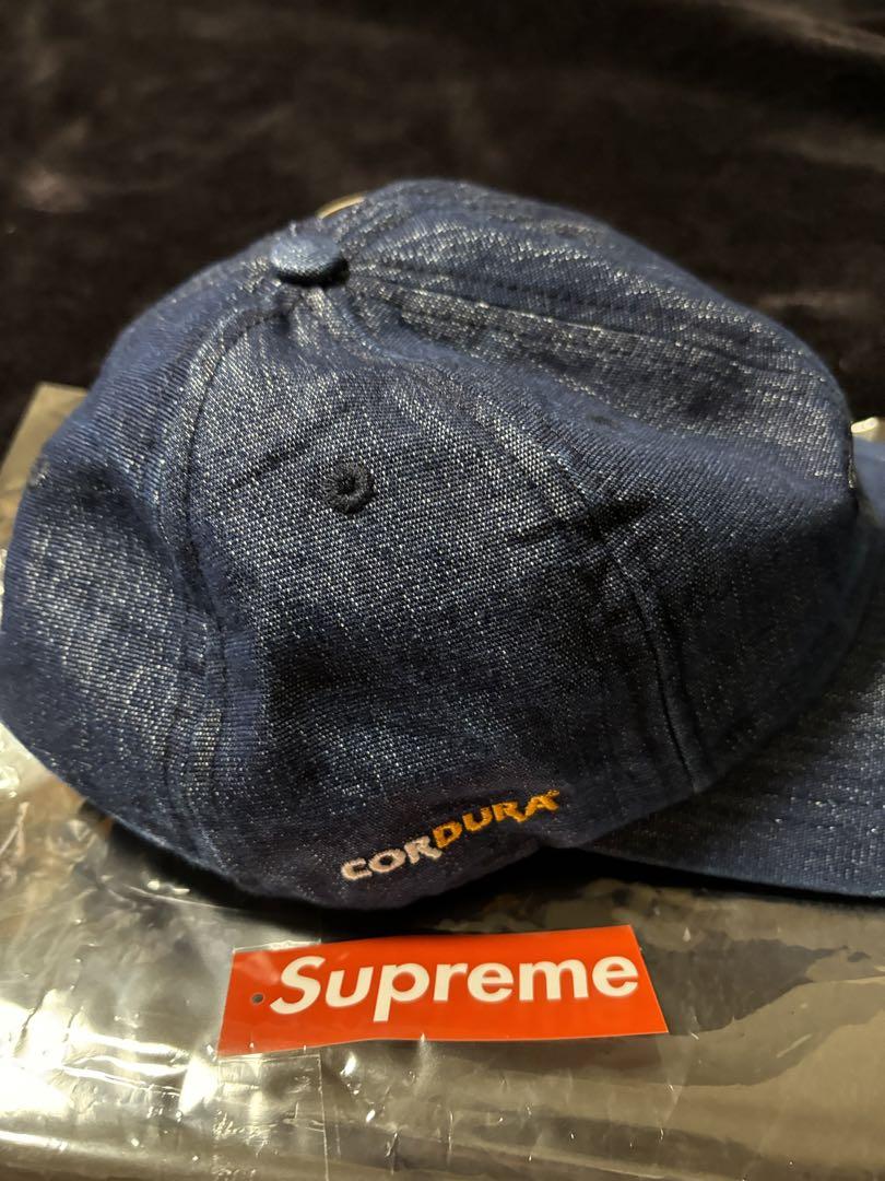 帽子 supreme cordura denim small box cap