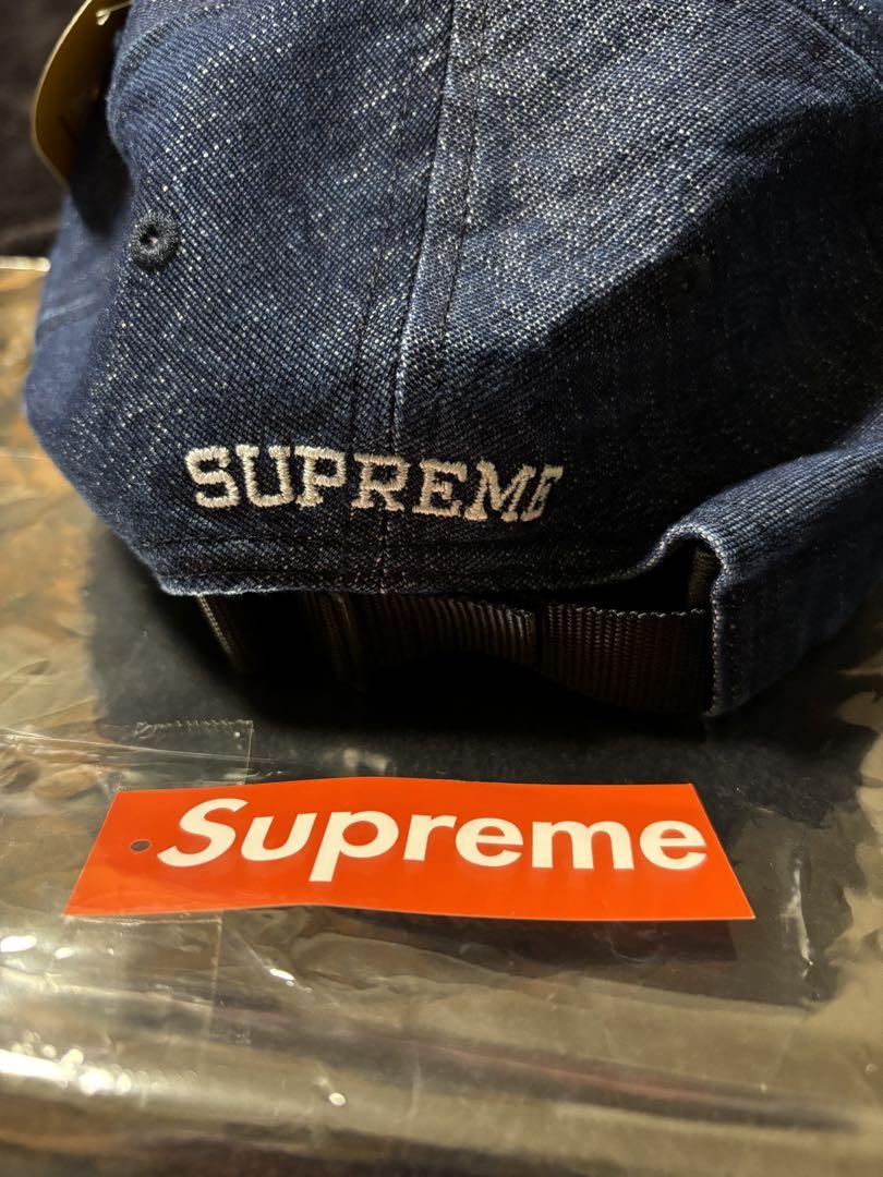 帽子 supreme cordura denim small box cap