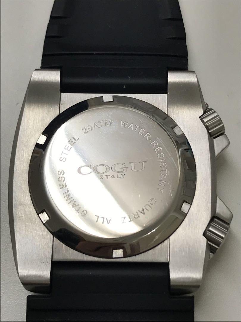 COGUコグ　ラバーベルト メンズ腕時計　T.726