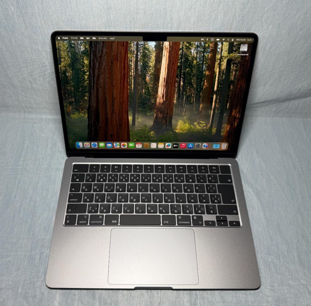 新品同様 MacBook Air 2022 Apple M2 8G 512G