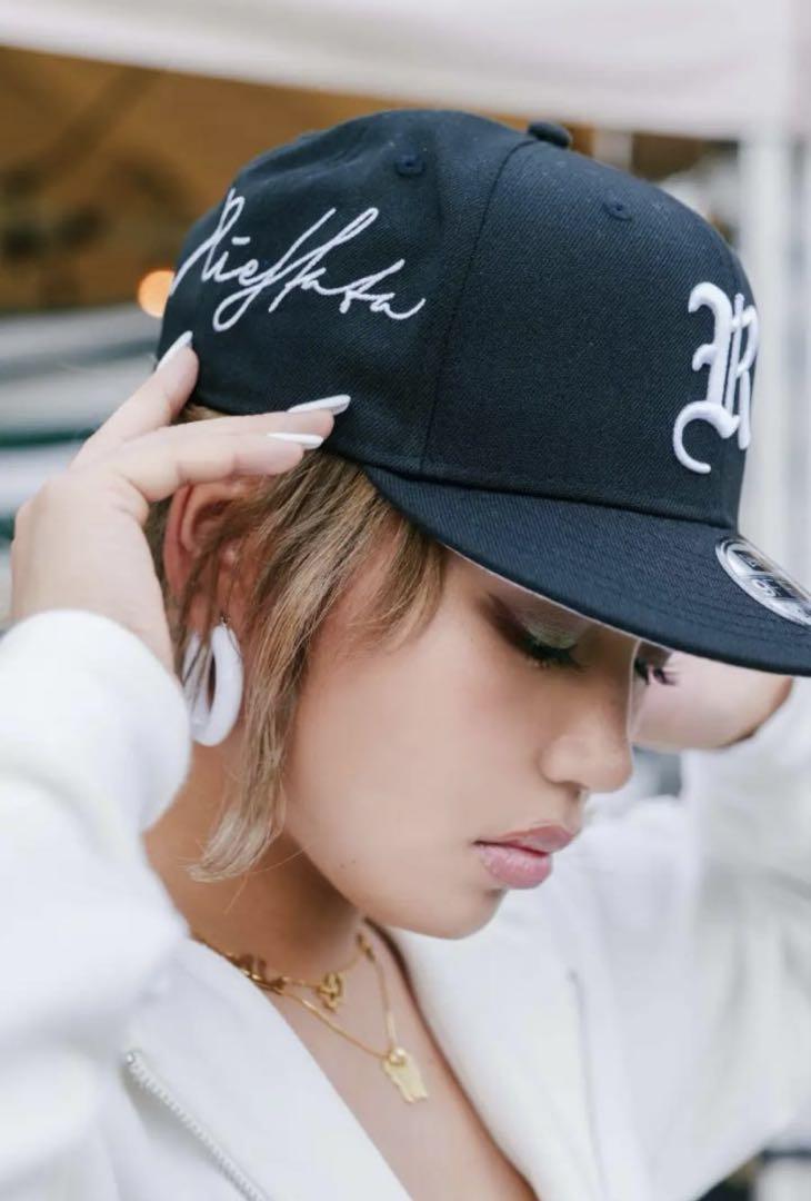 RIEHATA×NEWERA コラボキャップ M/L 平野紫耀着用