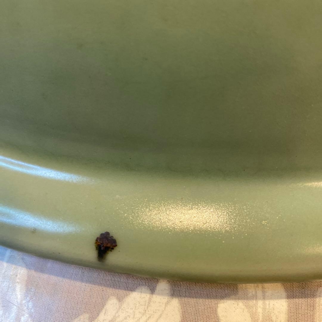 中国古玩 龍泉窯 高麗青磁尺寸大皿 - メルカリ