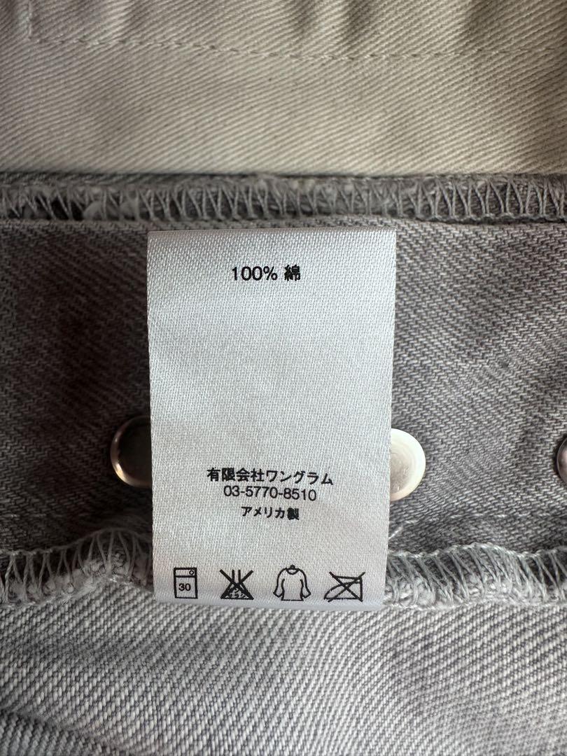 【Supreme グレーデニムパンツ 32インチ USA製 】
