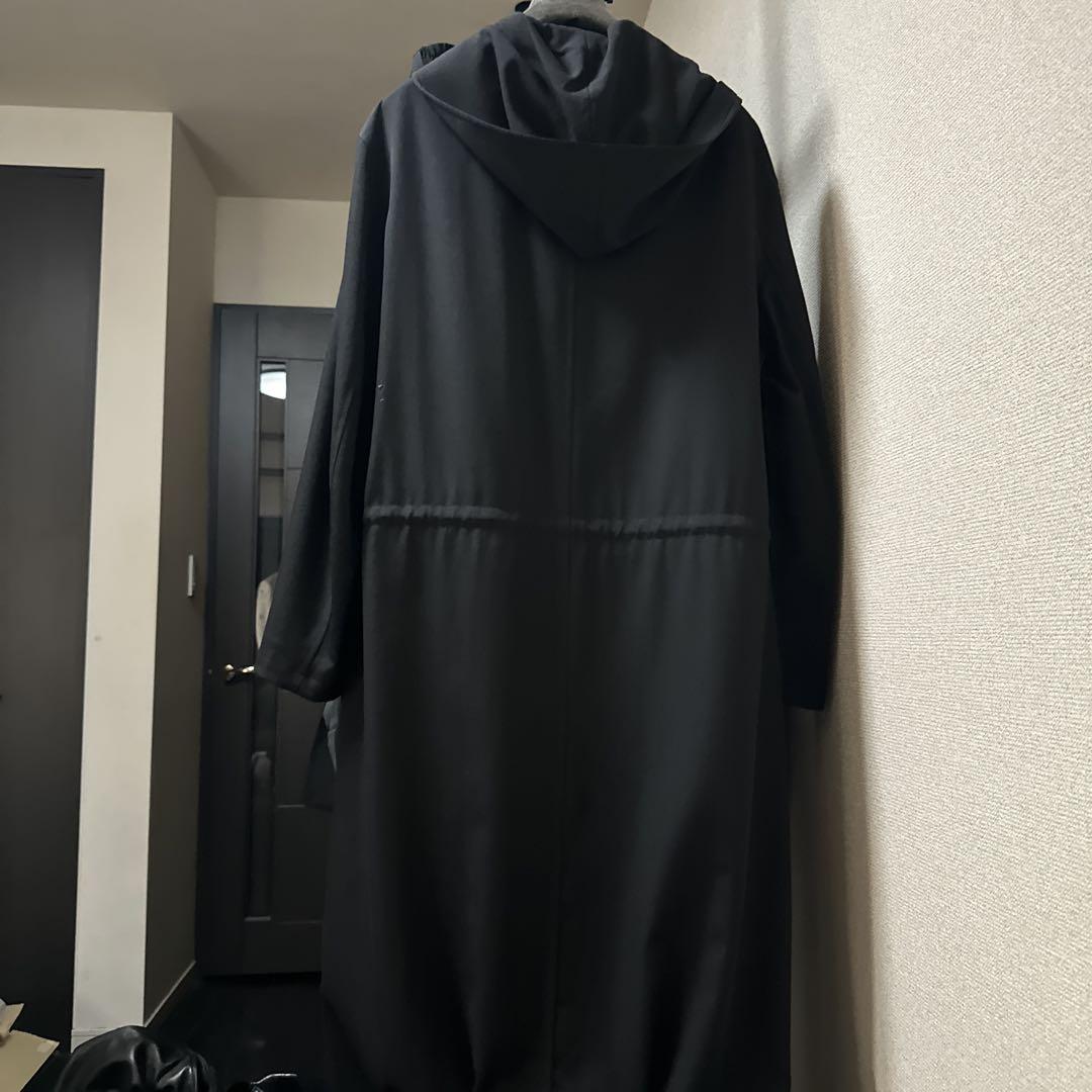 Yohji Yamamoto pour hommeシワギャバ ウール コート チェスター