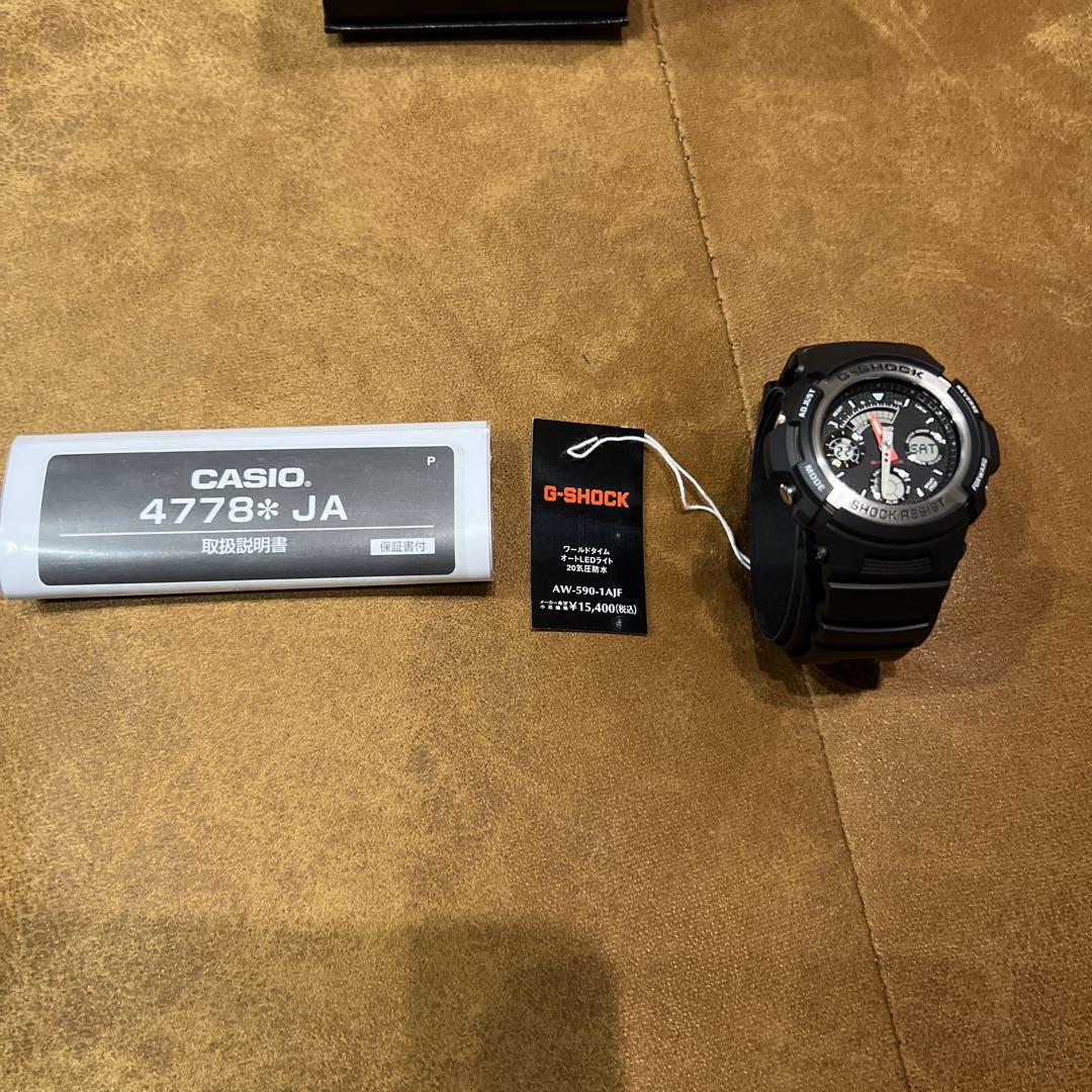 新品　　G-SHOCK ブラック 腕時計　4778 JA