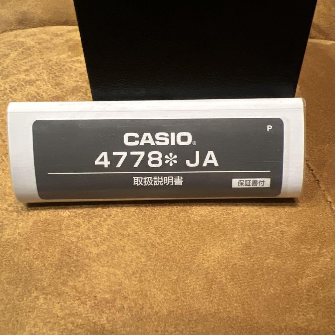 新品　　G-SHOCK ブラック 腕時計　4778 JA