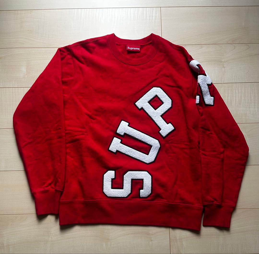 SUPREME 20FW Big Arc Crewneck Heather