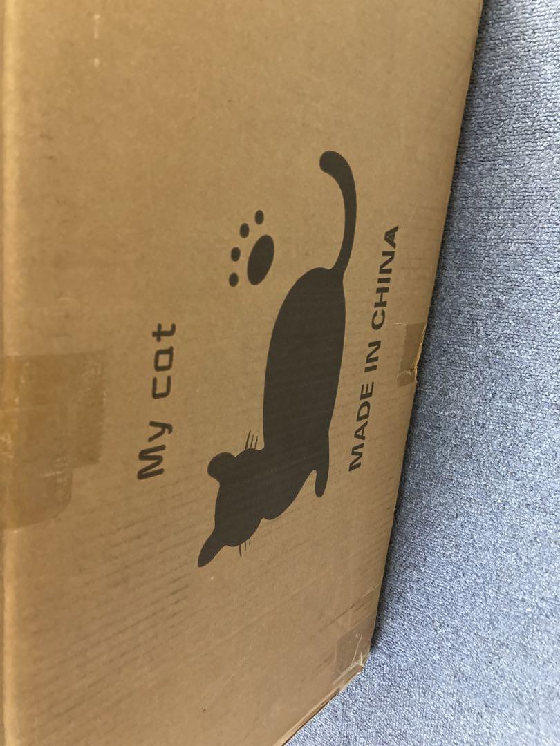 PETTIFUL キャットタワー 突っ張り 木製 ハンモック シニア スリム