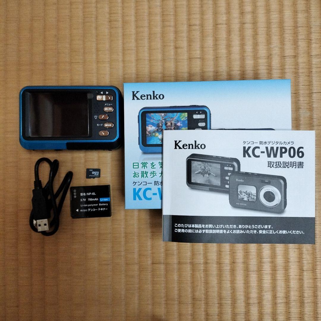 オマケ付き　ケンコー防水デジタルカメラ　KC-WP06