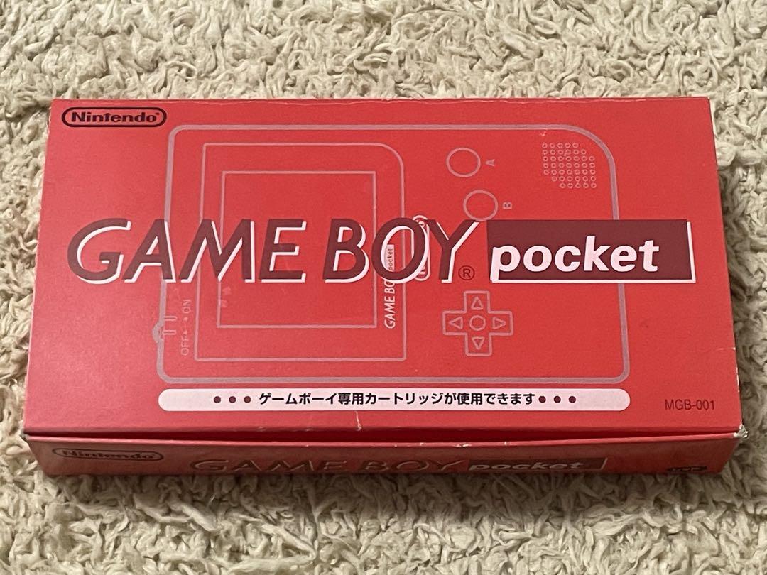 Nintendo ゲームボーイポケット　レッド　MGB-001 本体