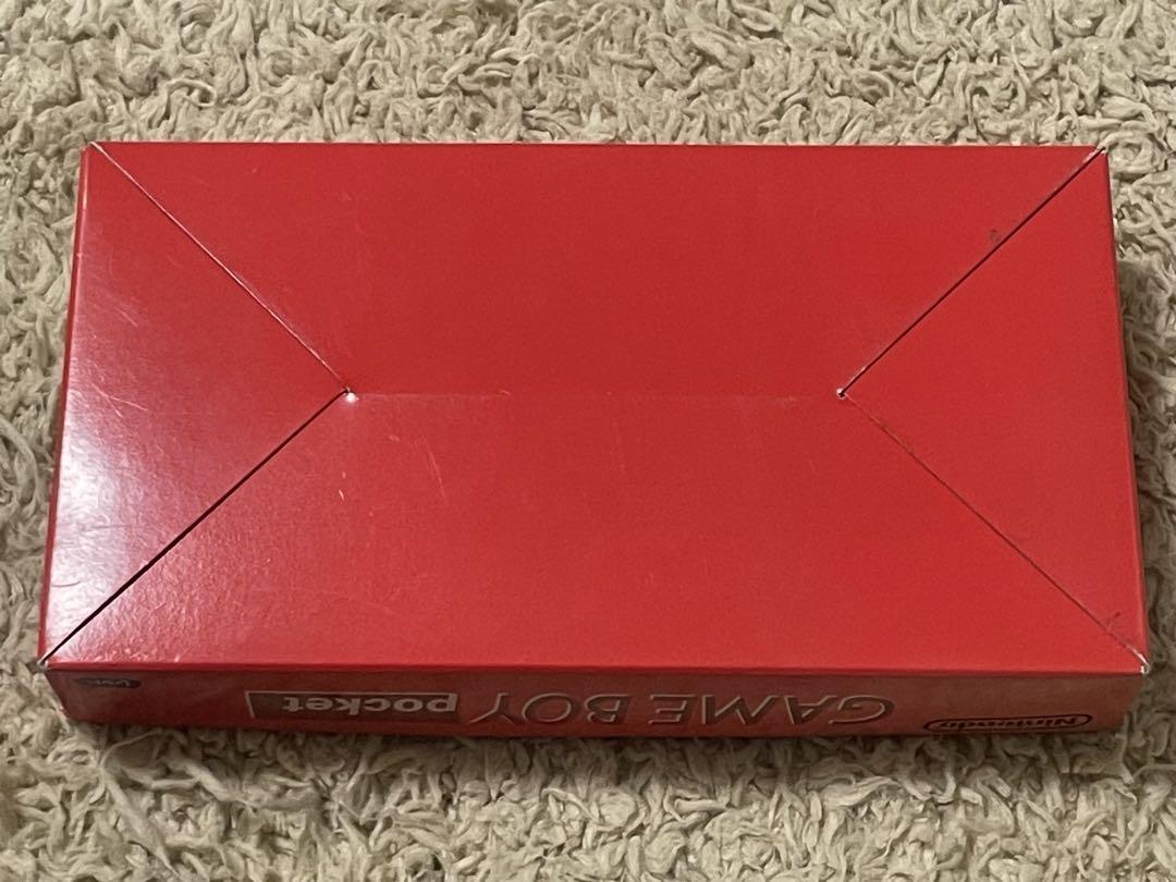 Nintendo ゲームボーイポケット　レッド　MGB-001 本体