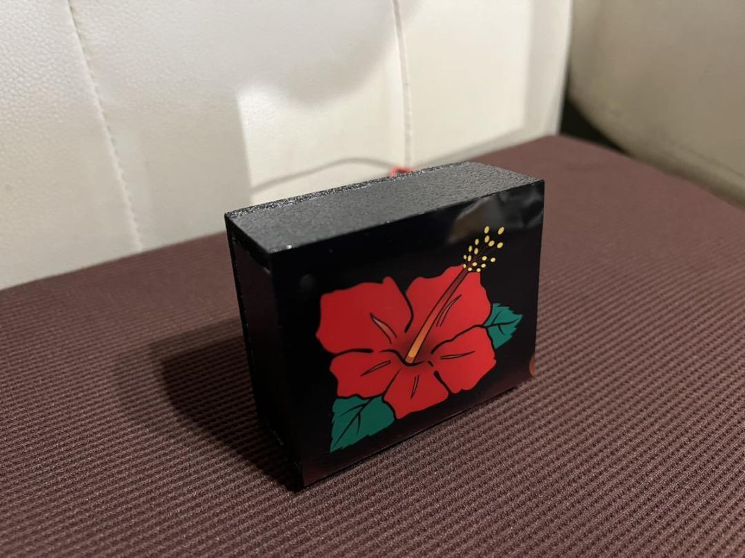 ハナハナ ハイビスカス ランプ 実機パネルシート加工品！LED発光！インテリアに