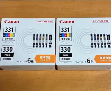 Canon純正BCI-331+330/6MP 未開封新品2点純正インクタンク