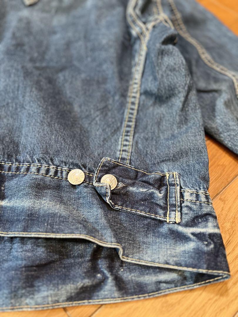 リーバイス デニムジャケットLevis European XL(Feb169)