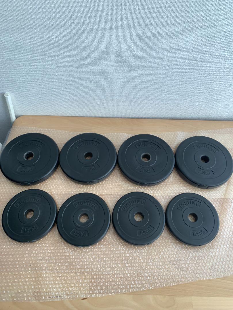 ファイティングロード ダンベル バーベル 50kg ベンチプレス