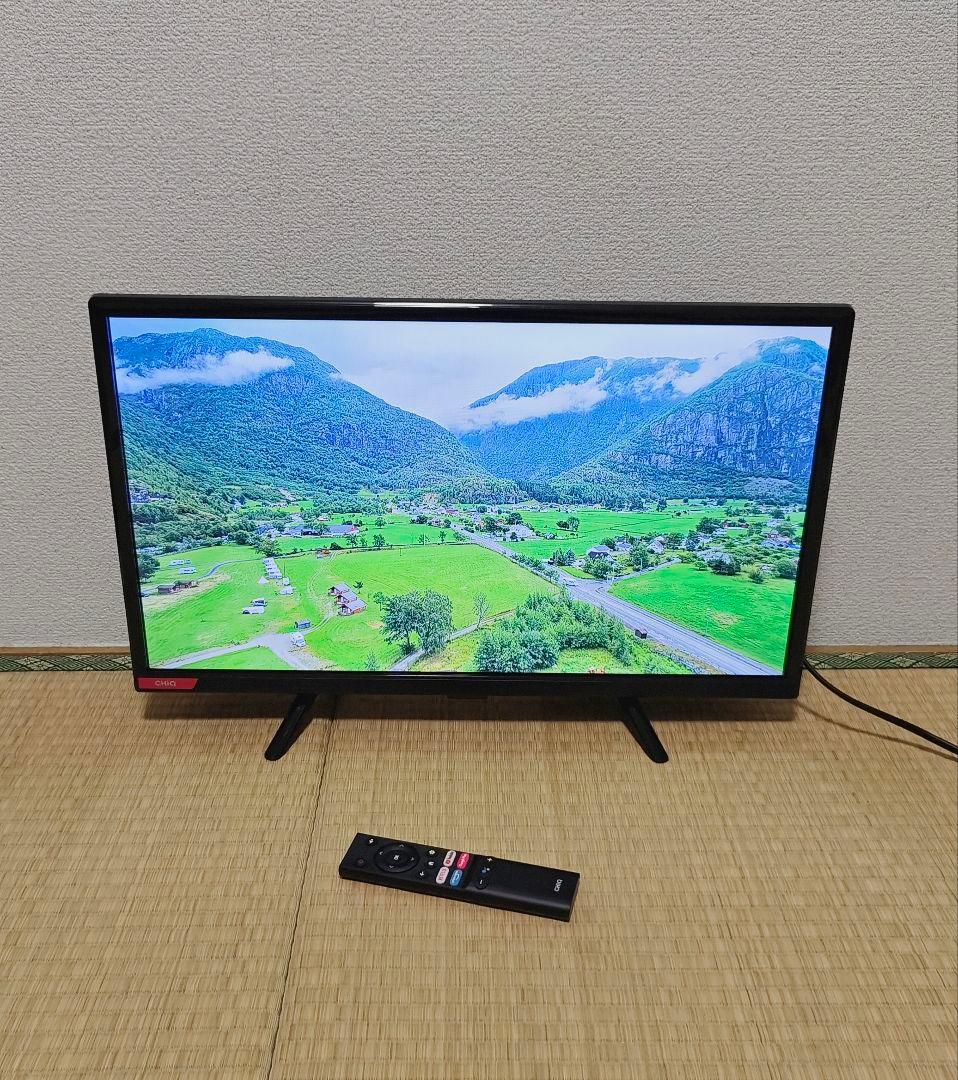 液晶テレビ スマートテレビ chiq Android搭載 24型✨未使用に近い 液晶テレビ スマートテレビ chiq Android搭載 24型✨未使用に近い
