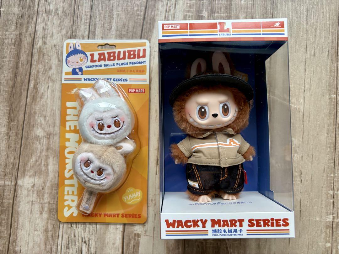 ラブブ LABUBU WACKY MART SERIES ぬいぐるみペンダント - メルカリ