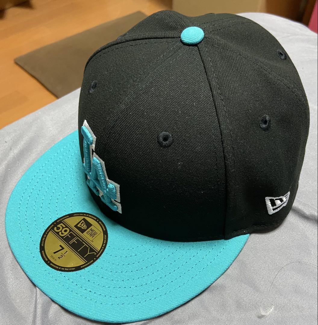 ティファニーカラー　ドジャース　ニューエラ NEWERA 59fifty