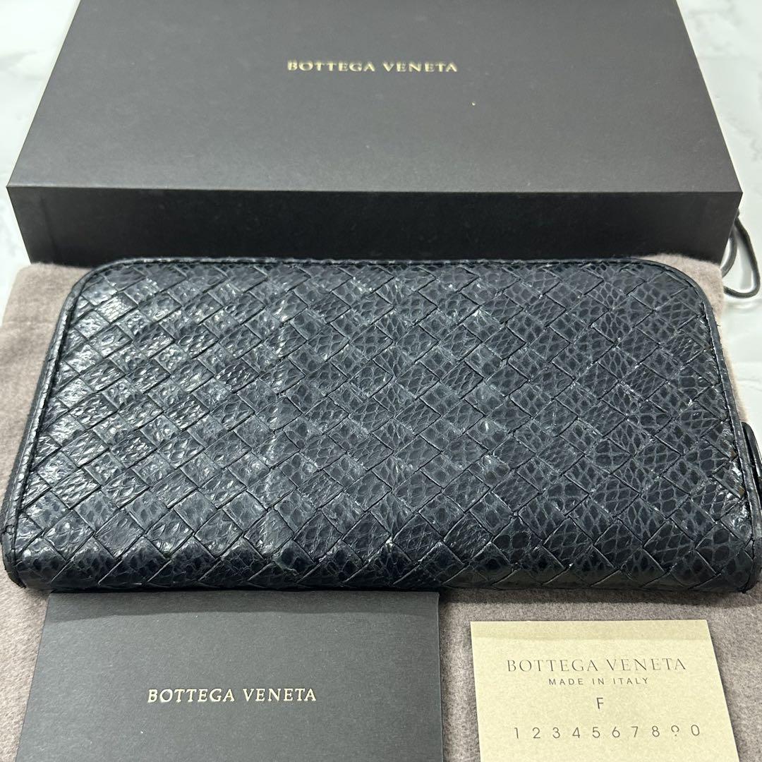 新品同様‼️ 希少 ボッテガヴェネタ 長財布 オーストリッチ