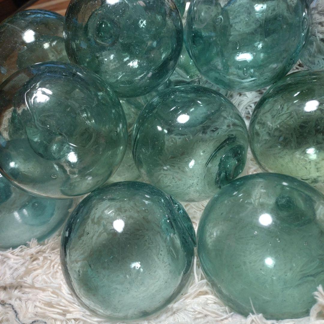 ガラス玉浮き玉　10cm 30個✨ ガラス浮き玉 10cm 20個 ガラス 浮き玉（20個セット）