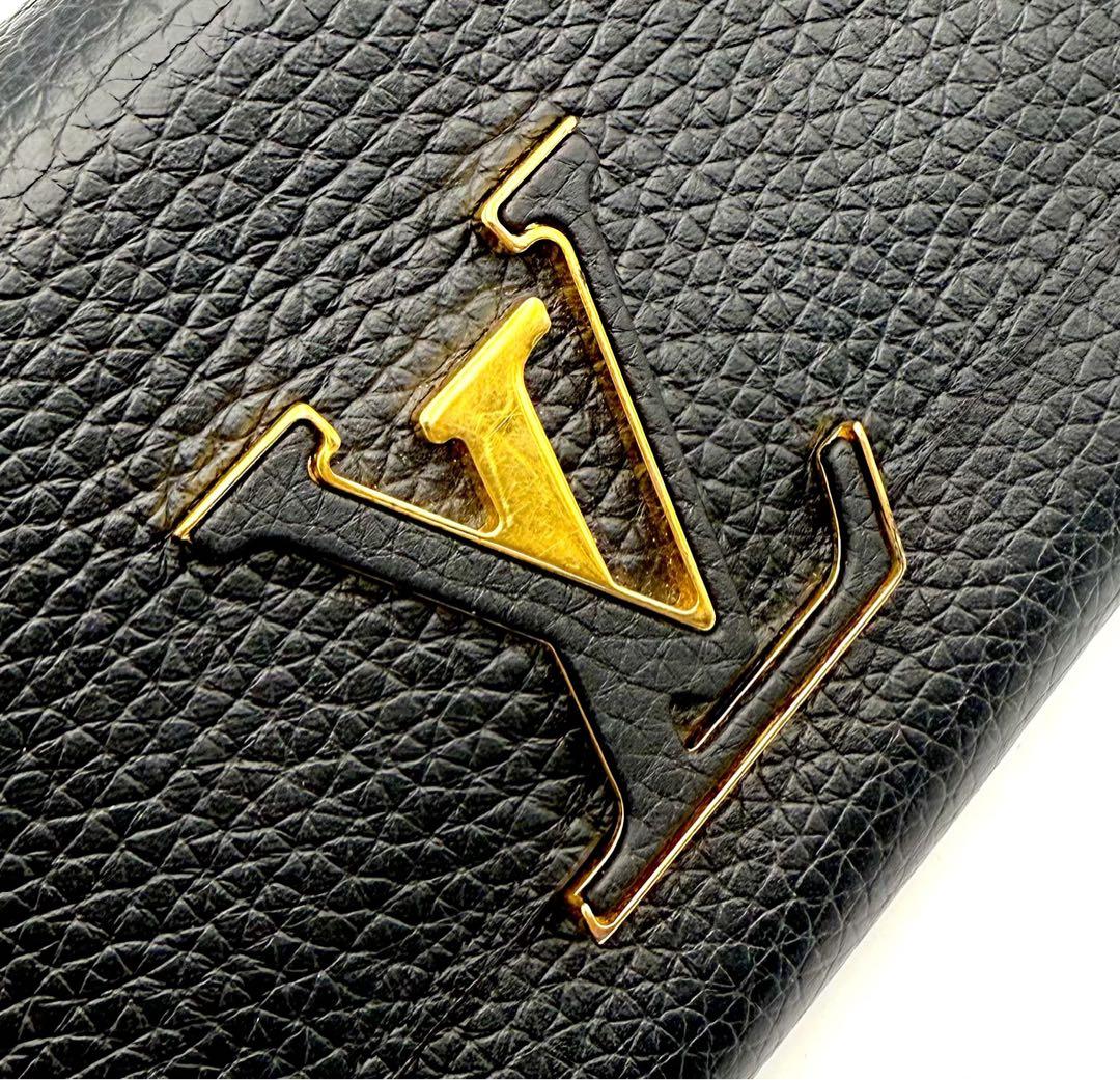 ルイ・ヴィトン長財布 トリヨン ポルトフォイユカプシーヌ ブラックレディース ルイ・ヴィトン長財布 トリヨン ポルトフォイユカプシーヌ ブラックレディース