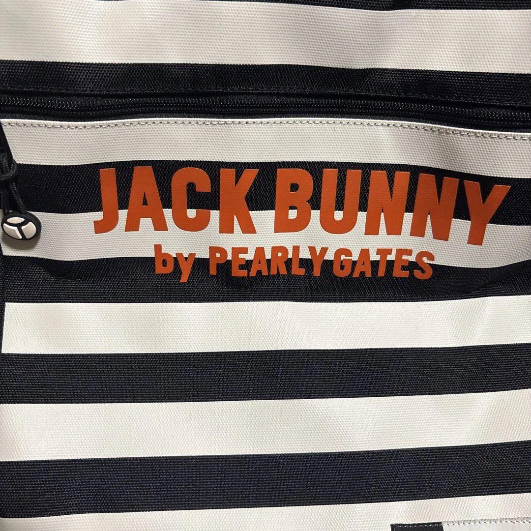 JACK BUNNY ストライプゴルフバッグ