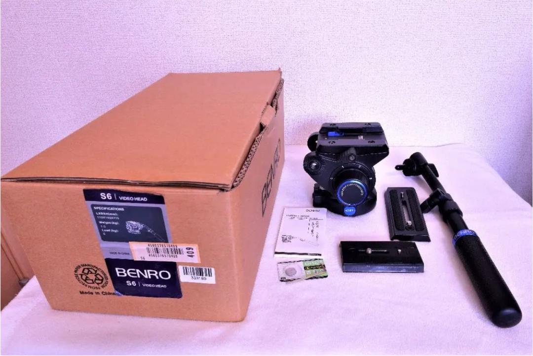 ベンロ パンハンドル付きビデオ雲台 S6 Benro | mdsoft-int.com