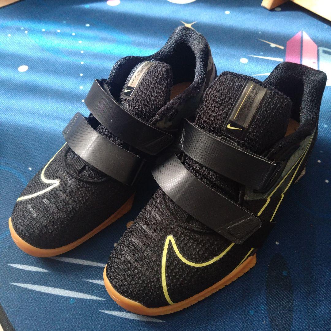 Nike Weightlifting Shoes ブラック/イエロー27,5㌢