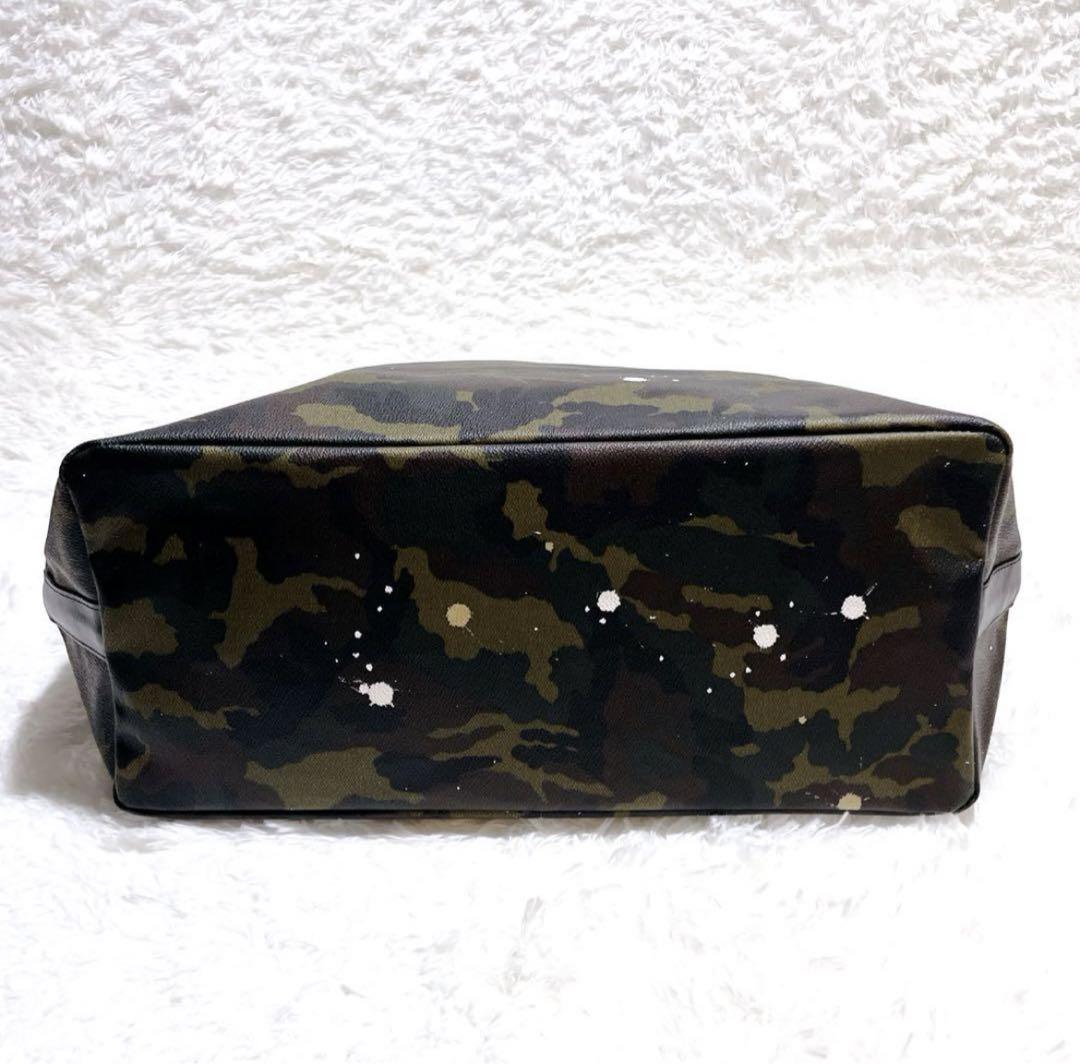 極希少×極美品]KINASHI CYCLEトートバッグ カモフラ 2way バッグ
