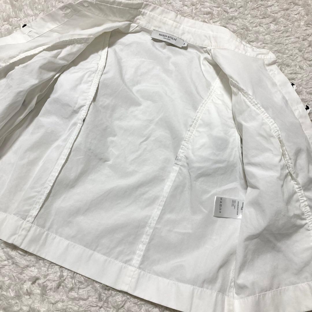 美品♡ MAISON KITSUNÉ×OLY フリルパフトップブラウス 34