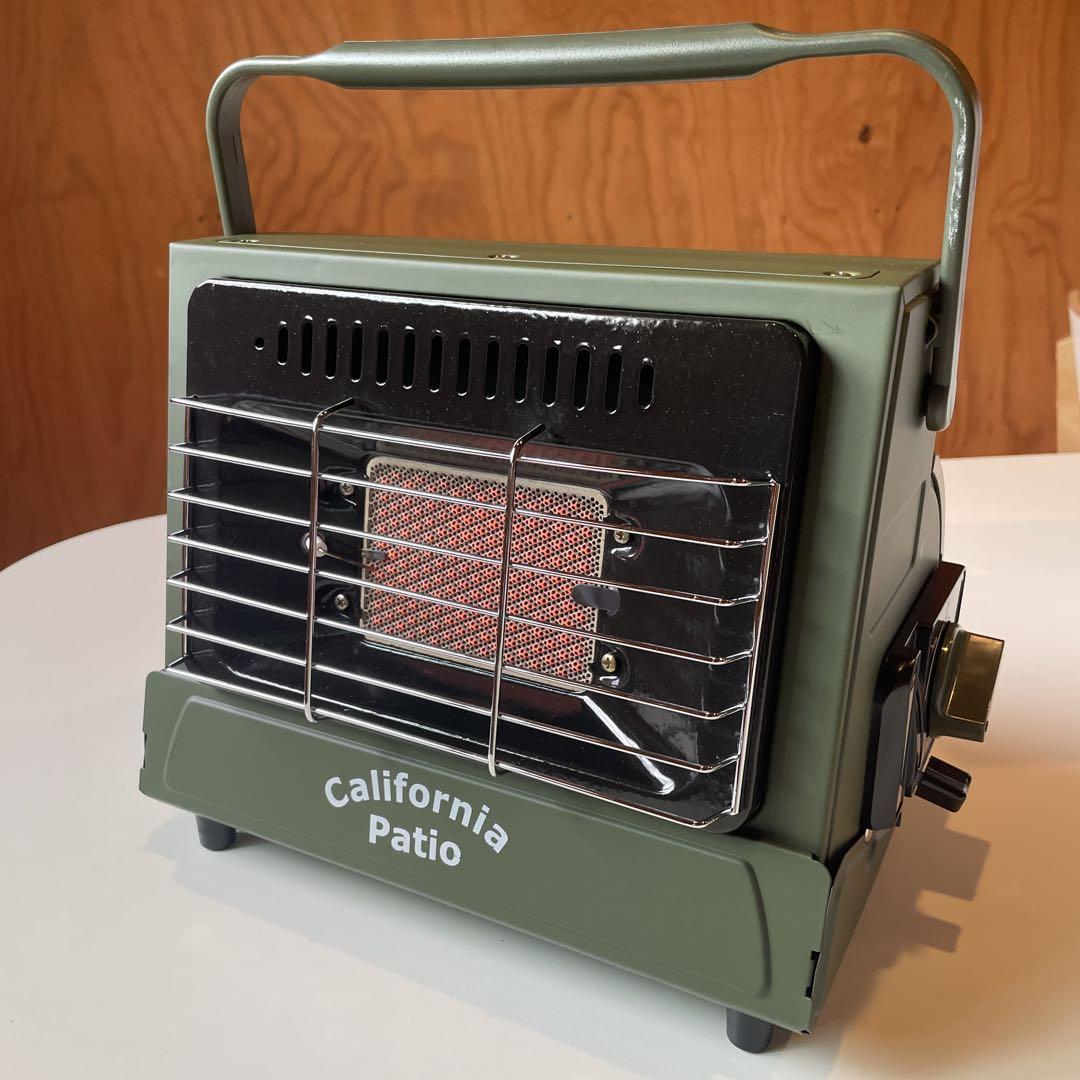 California Patio カセットヒーター【希少ブラック】 カリフォルニアパティオ カセットガスヒーター BBQグリル
