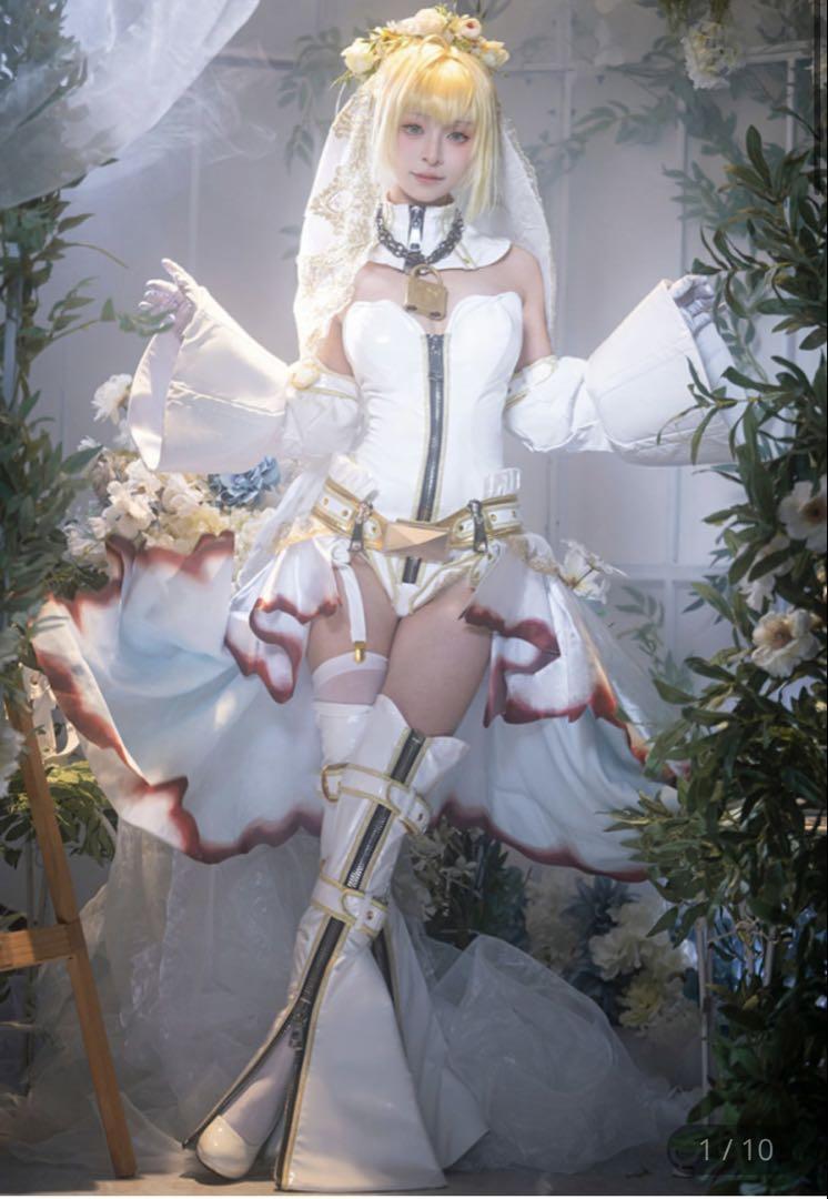 FGO ネロ・クラウディウス　第二再臨　コスプレ　Mサイズ　新品未使用