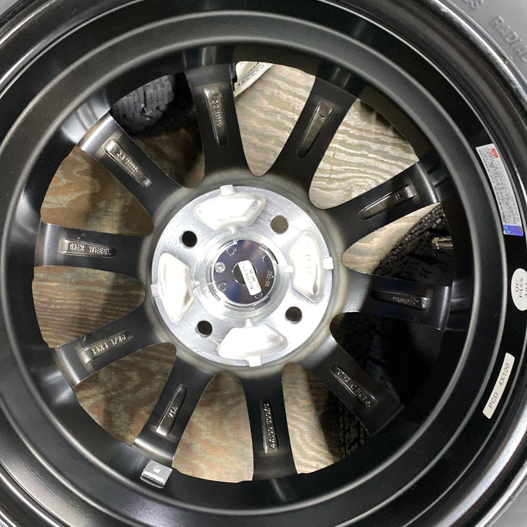 ◇新品ブリザック155/65R14 2023年製スタッドレスセット　スペーシア