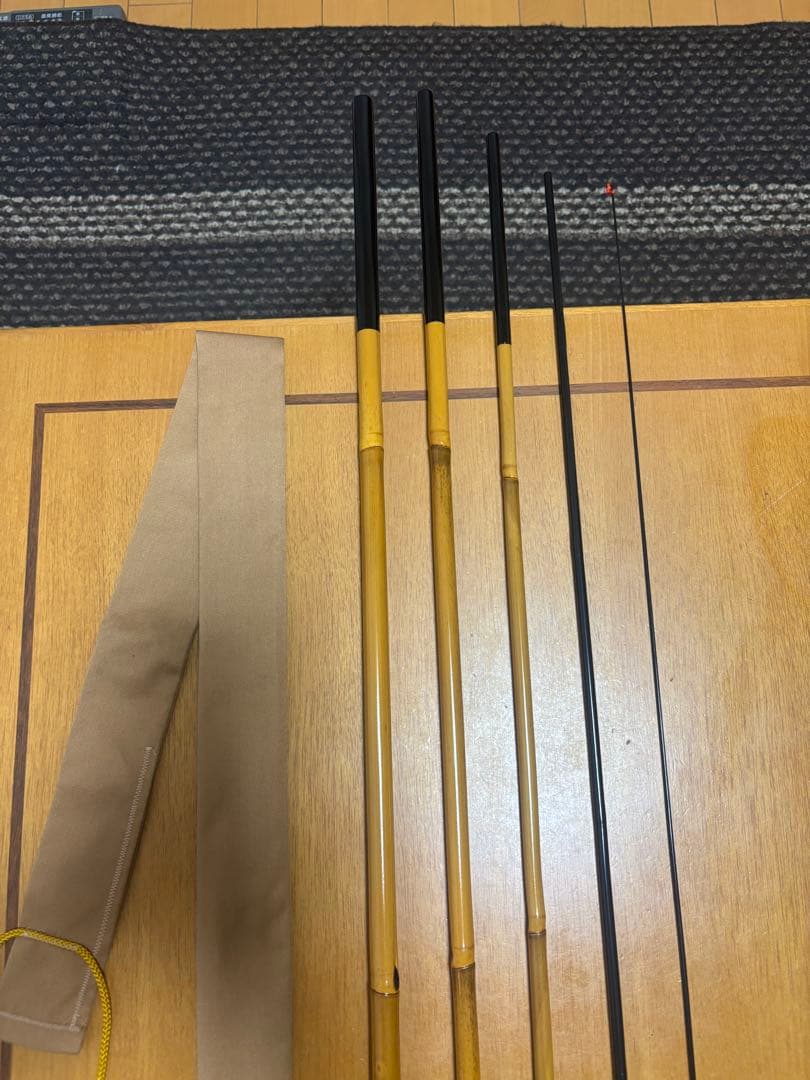 ヘラブナ竿 朴石やや傷や汚れあり