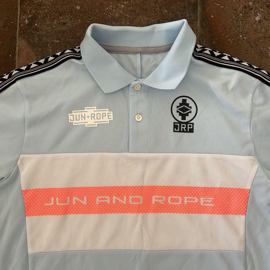 JUN&ROPE 半袖 ポロシャツ メンズ サイズS ブルー系 ゴルフ