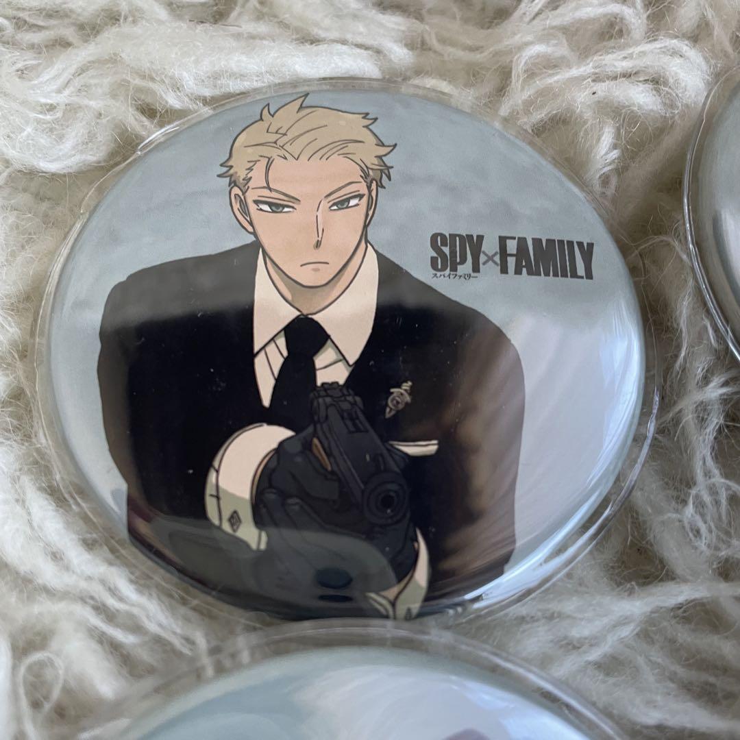 SPY-FAMILY 缶バッジ 4個セット SPY×FAMILY展