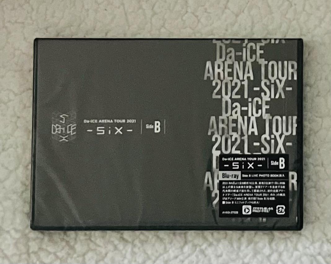 Da-iCE SiX ブルーレイ Side A Side B 2枚セット 新品