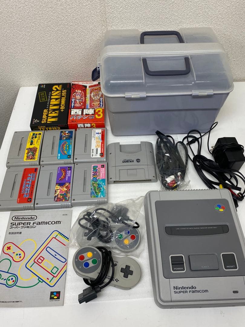 3-2792 Nintendo スーパーファミコン コントローラー ソフト 他任天堂