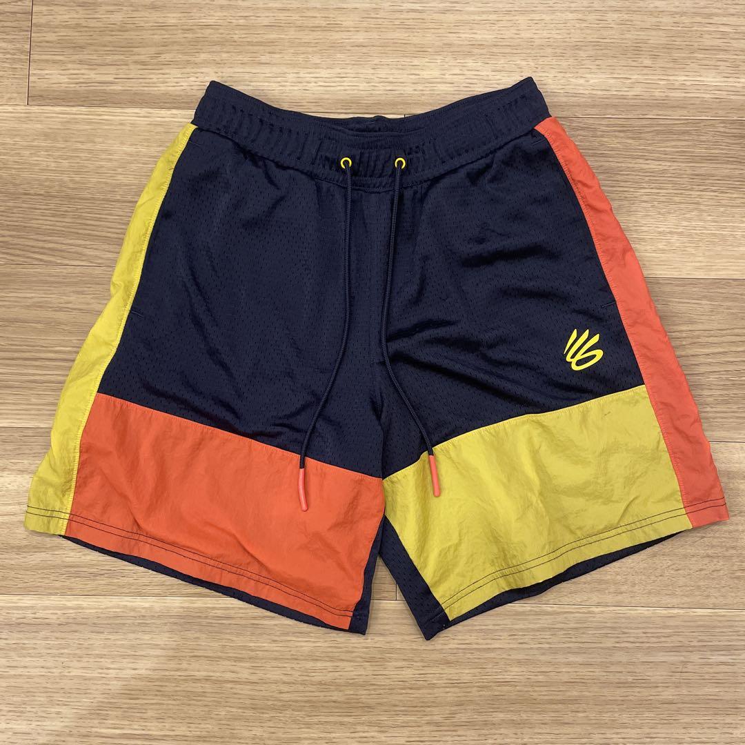 カラーブロック メッシュショートパンツ - メルカリ