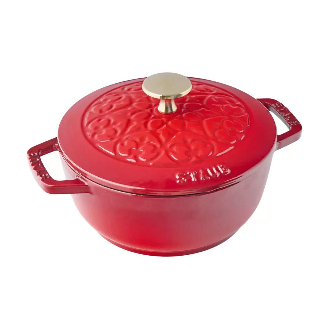 新品未使用 ストウブ WA-NABE フレンチオーブン Lily 16cm