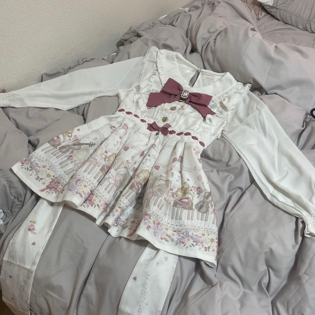 Melody bunny柄 LIZLISA SIZE LIZ LISA