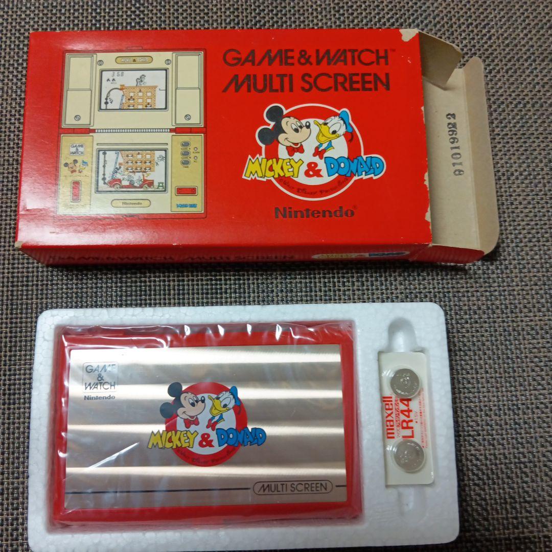 任天堂 GAME＆WATCHマルチスクリーン MICKEY＆DONALD