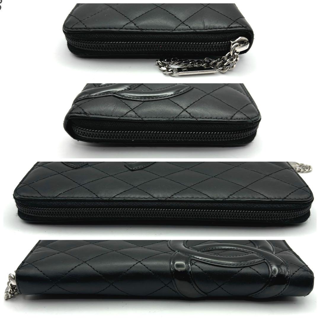 CHANEL シャネル カンボンライン オーガナイザー 長財布 付属品