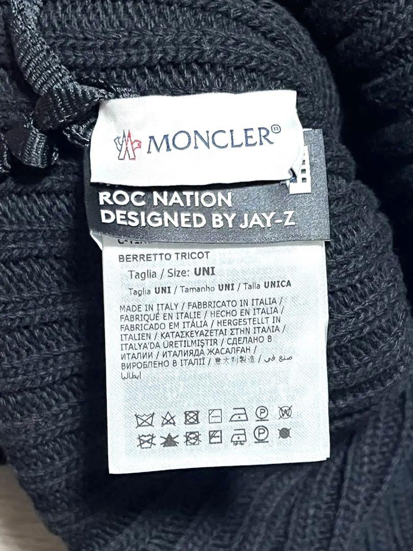 MONCLER x ROC NATION ニットキャップ