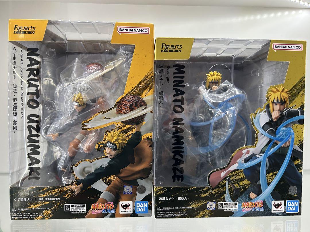 フィギュアーツZERO 超激戦 ナルト疾風伝 うずまきナルト ミナト
