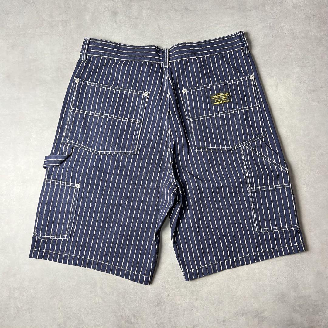 新品未使用 ウォバッシュ ストライプ ダブルニー パンツ