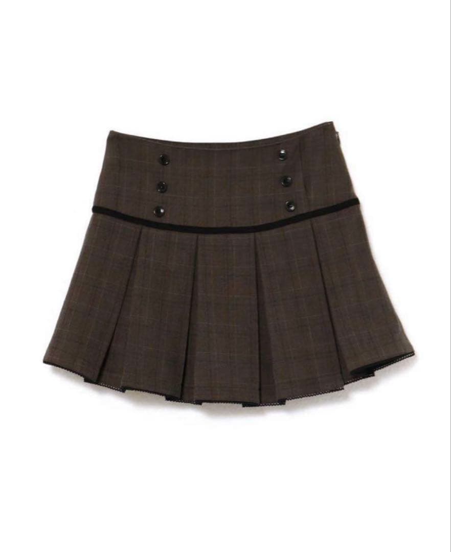 andmary Miu pleats skirt