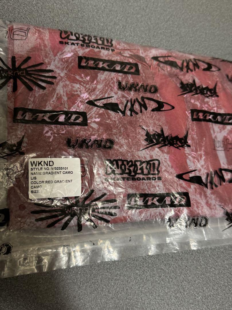 WKND GRADIENT CAMO LONG SLEEVE / 長袖Tシャツ）
